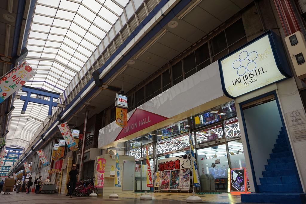 Uni Hostel Osaka Exterior foto